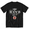 Vintage Mash Tv Show Men T Shirt 100% Cotton Tee Tshirts Summer T-Shirt Gift Women Unisex Clothes Novelty DesignVintage Mash Tv