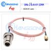 Кабель-адаптер RG316 SMA Male на N Female с гайкой 23 мм