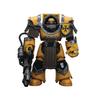 JoyToy Warhammer 40K Imperial Fists Legion Cataphracti Terminator Corps Legion Cataphracti с тяжелым огнеметом, масштабная фигурка 118