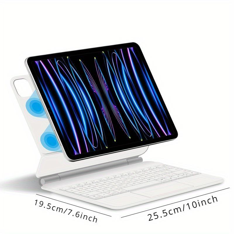 Умная клавиатура для iPad Pro11 "Air5/4/10 с магнитной подвеской и Bluetooth Smart Case, 1 шт.