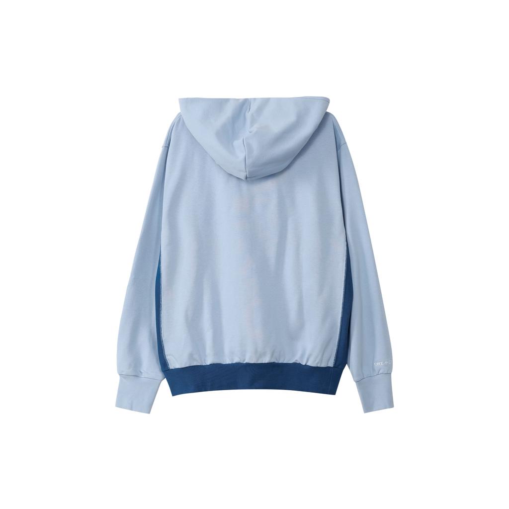 Nike Logo Embroidered Pullover Drawstring Hooded Casual Sweatshirt Men Sweatshirt Blue DQ5819-479