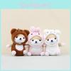 Adorable Keychain Hamster Plush Toy With Soft Pp Cotton For Teens Accessory
