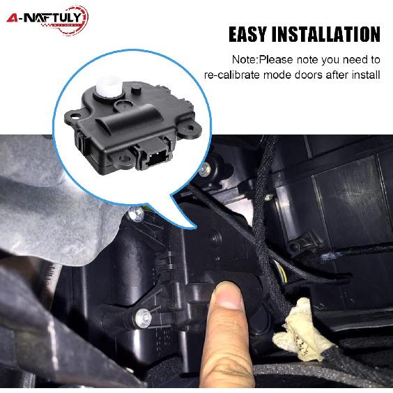 HVAC Blend Door Actuator Replacement For Chevy Impala 2004-2013 Corvette Malibu Buick Cadillac Pontiac - Heater Air Blend Door Actuator Motor,