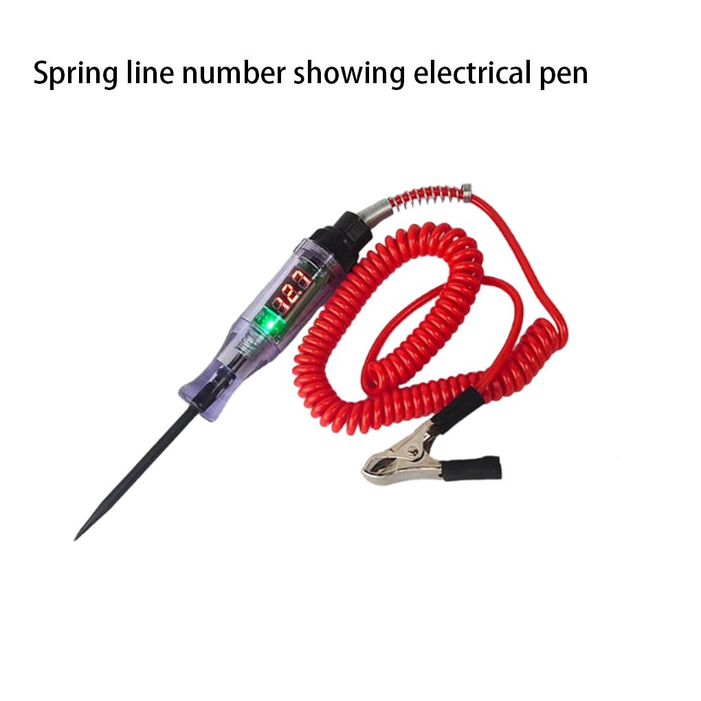 Автоматический тестер цепи, тестер напряжения для грузовиков, цепь 3 В, 6 В, 12 В, 24 В, GM, автоматический тестер цепи, автоматический диагностический зонд, тестовая ручка