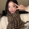 Plaid Winter Scarf - 2025 Collection: Thick and Warm Vintage Korean Style for Men and Women
