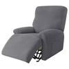 Jacquard Recliner Sofa Cover Armchair Case Sofa Cover Anti-Dust Non-Slip Lazy Boy Chair Cover Solid Color Universal Seat Cover