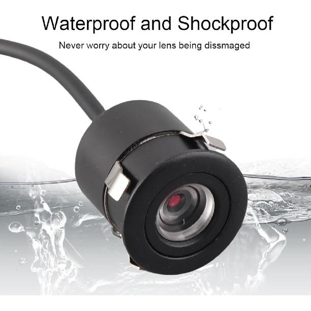 Мини-камера видеонаблюдения Tonysa, проводная, водонепроницаемая, цветная, с углом обзора 170°, CCD, ИК-подсветка ночного видения, камера NTSC для автомобиля