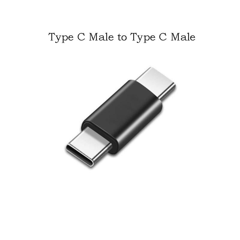 Тип USB C Адаптер Конвертер Штекер на Розетку Удлинительный Кабель Передача Данных Зарядка Телефона Планшета Донгл USB C F на F Разъем Адаптер