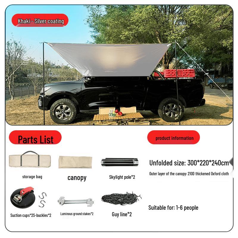 Vehicle Side/Tail Camping Awning Tent