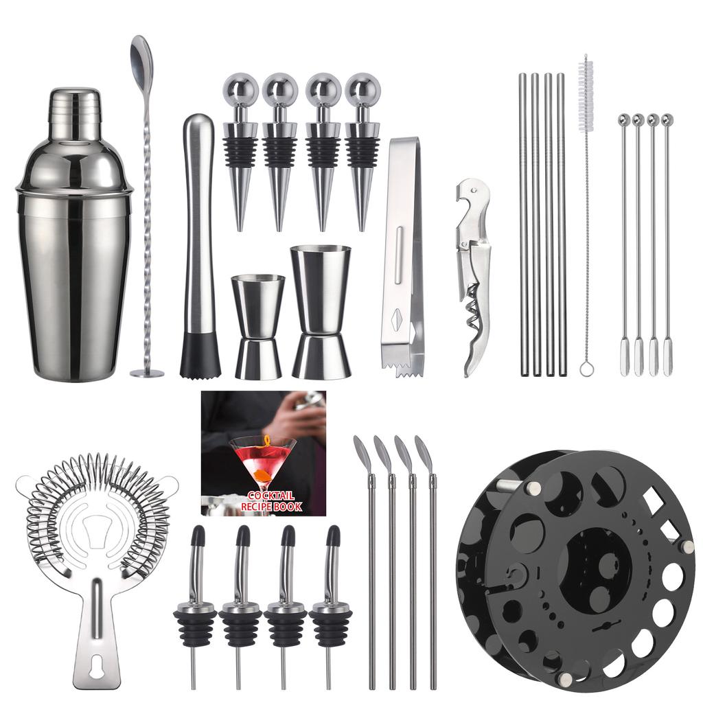 Набор для бармена из нержавеющей стали Самообучающийся шейкер для коктейлей Шейкер Шейкер Шейкер Инструмент Шейкер Барный шейкер