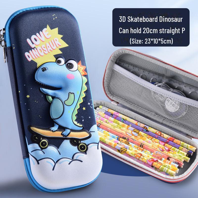 Capibara 3D Cartoon Pencil Case: Large Capacity, Multifunctional for Boys & Girls, Ideal for Primary School Students