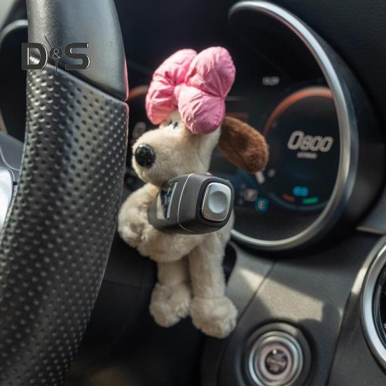 Милая плюшевая кукла в форме собаки, украшение для автомобиля, многофункциональный указатель поворота автомобиля, фигурка стеклоочистителя, украшение, подарок для водителей