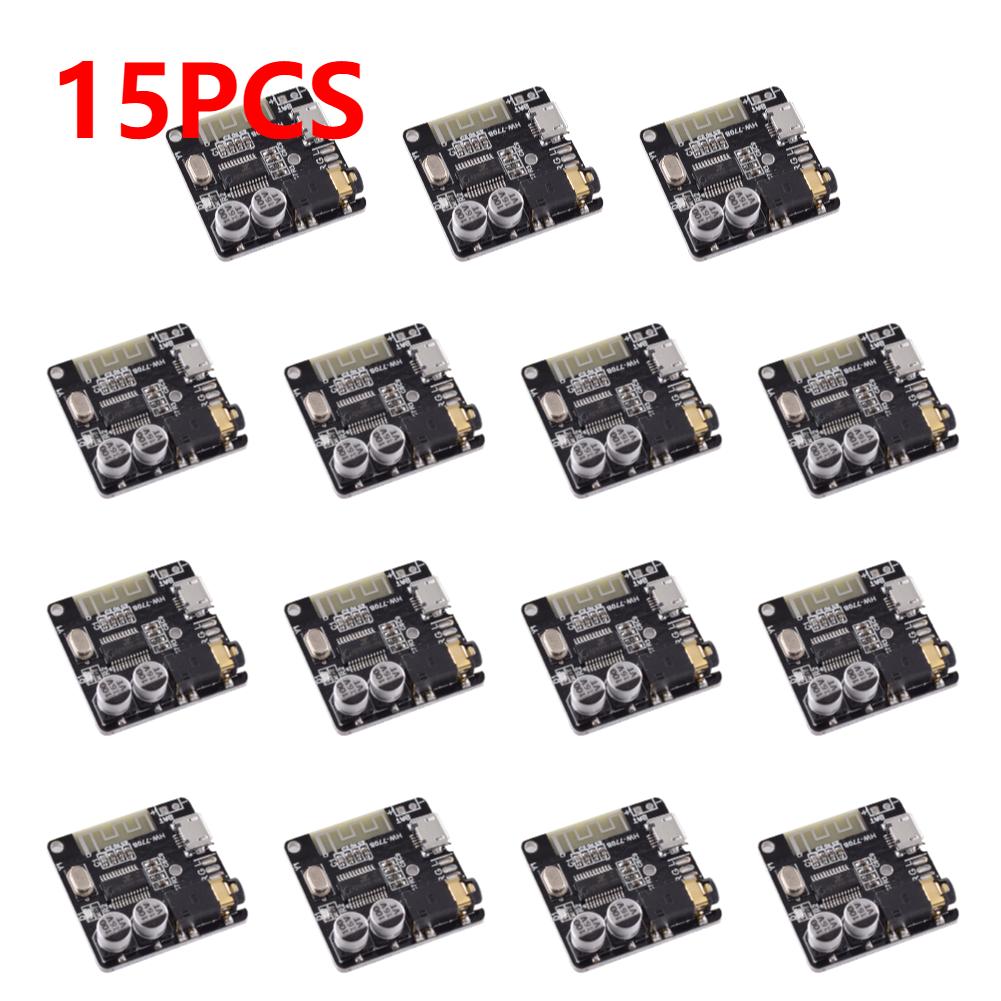 1-20PCS Bluetooth Audio Receiver Board Bluetooth 5.0 MP3 Lossless Decoder Board Wireless Stereo Music Module 3.7-5V XY-BT-Mini