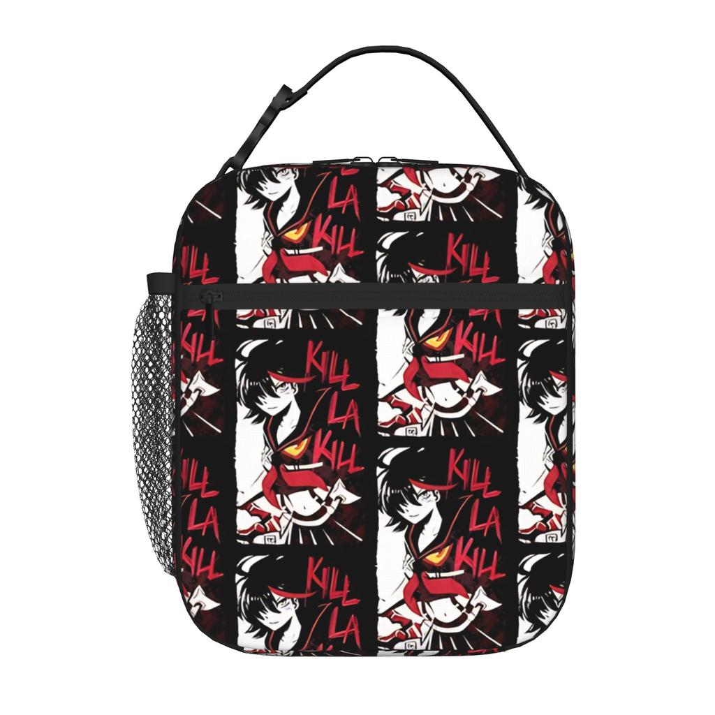 1 Piece For Students Food Container rebel teen Portable Pocket Kill la Kill Zipper Closure Aluminum Foil Food Pouch For Travel
