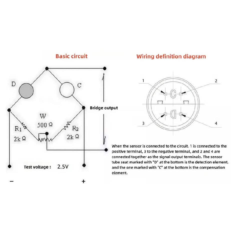 MC105 Combustible Gas Sensor Gas Alkane Digital Alarm Detection Element
