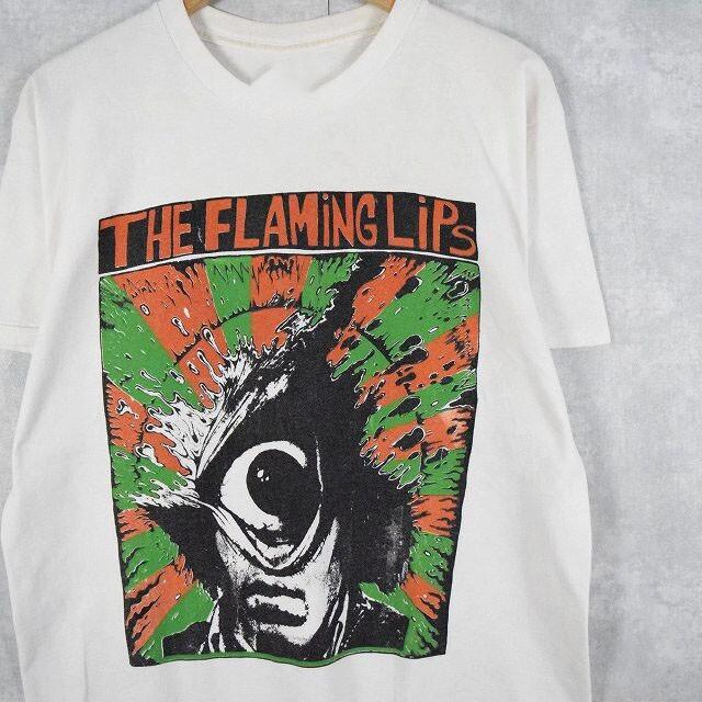 Vtg The Flaming Lips Band Music Concert Cotton White All Size Unisex Shirt CM270