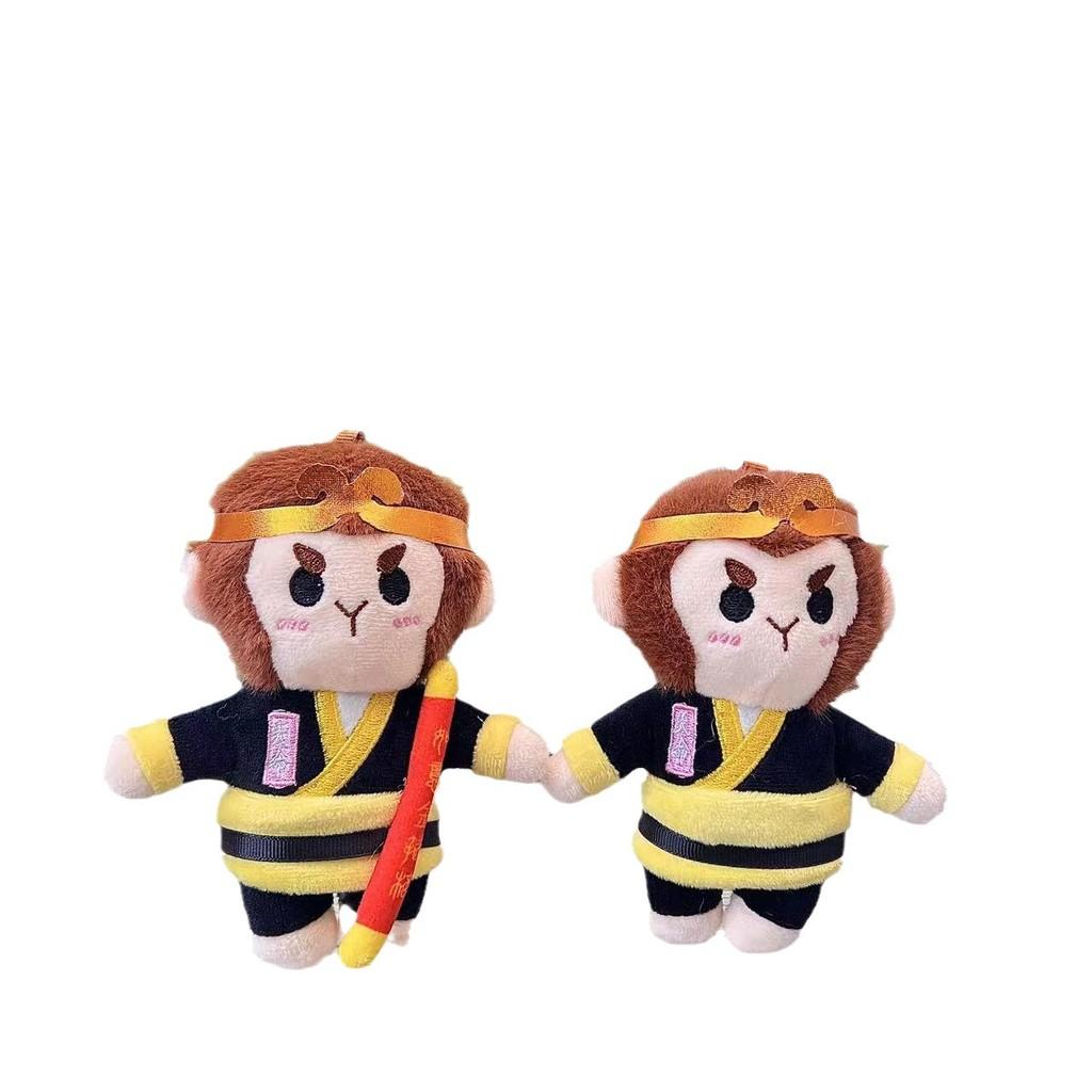 Очаровательная плюшевая игрушка Black Myth Wukong, милая фигурка обезьяны с мягким наполнителем из ПП хлопка