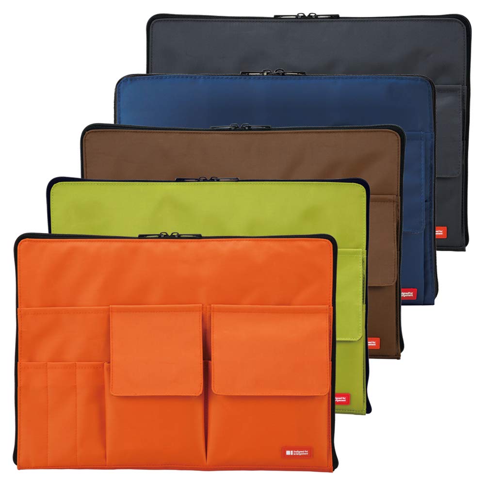 LIHIT LAB. Inner Bag A4 Indigo Bag-in-Bag A7554-11N