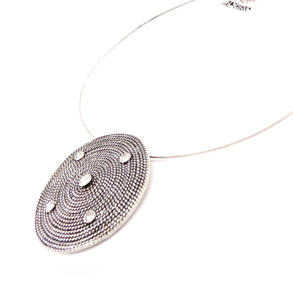 Les Trésors De Lily [E0382] — Белое дизайнерское колье «Neolys»