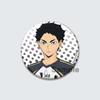 32/44/58 мм мультяшные фигурки Кенма Кодзуме, значок аниме Haikyuu!! Броши на рюкзак, одежда, ручная работа, круглые эмалевые булавки для фанатов, ювелирные украшения, подарок