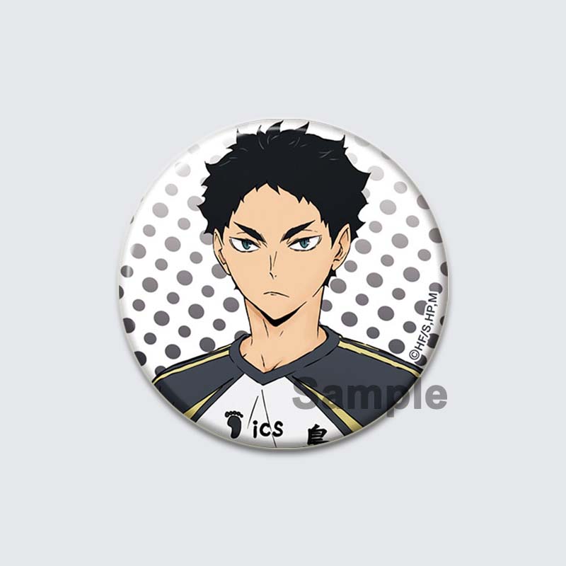 32/44/58 мм мультяшные фигурки Кенма Кодзуме, значок аниме Haikyuu!! Броши на рюкзак, одежда, ручная работа, круглые эмалевые булавки для фанатов, ювелирные украшения, подарок