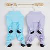 Dog Suspenders Boots Waterproof Dog Shoes Leggings Dirt Proof Dog Jacket with Boots Anti-Slip Dog Pants Paw Protector for Rainy Snowy Days Walking