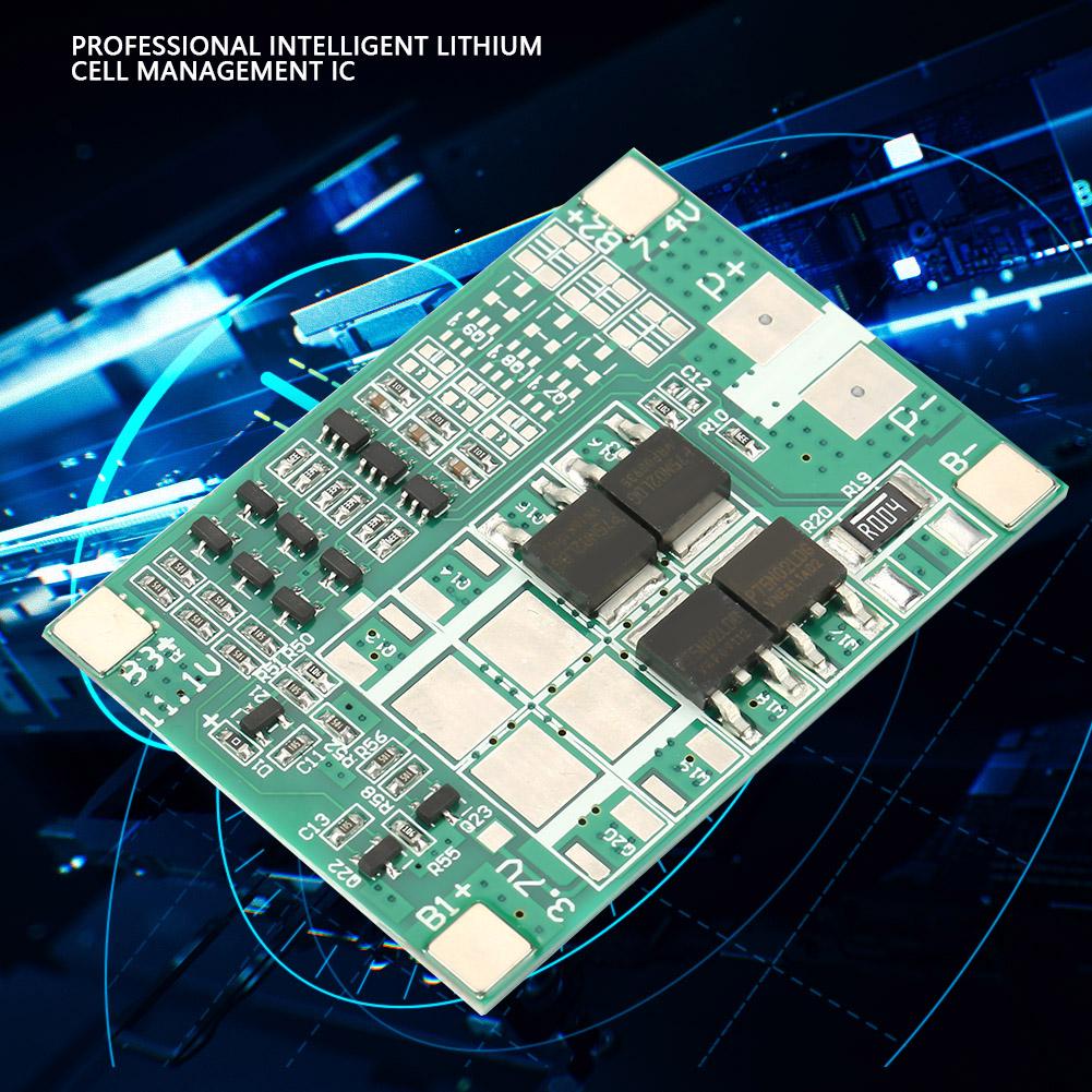 3S 12V 20A литиевая батарея плата защиты плата BMS печатная плата