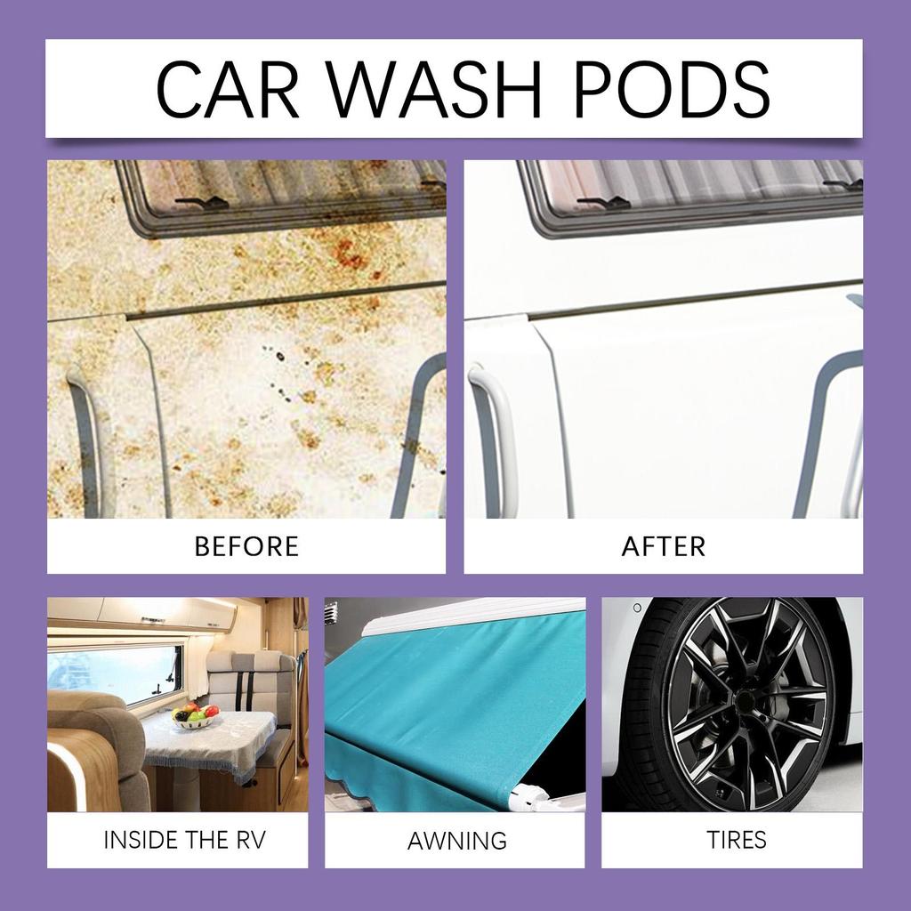 RAYHONG RV Cleaning Solution One-step Cleaning Easily Removes Stains, Shines Like New, UV Protection Coating Agent 100ml