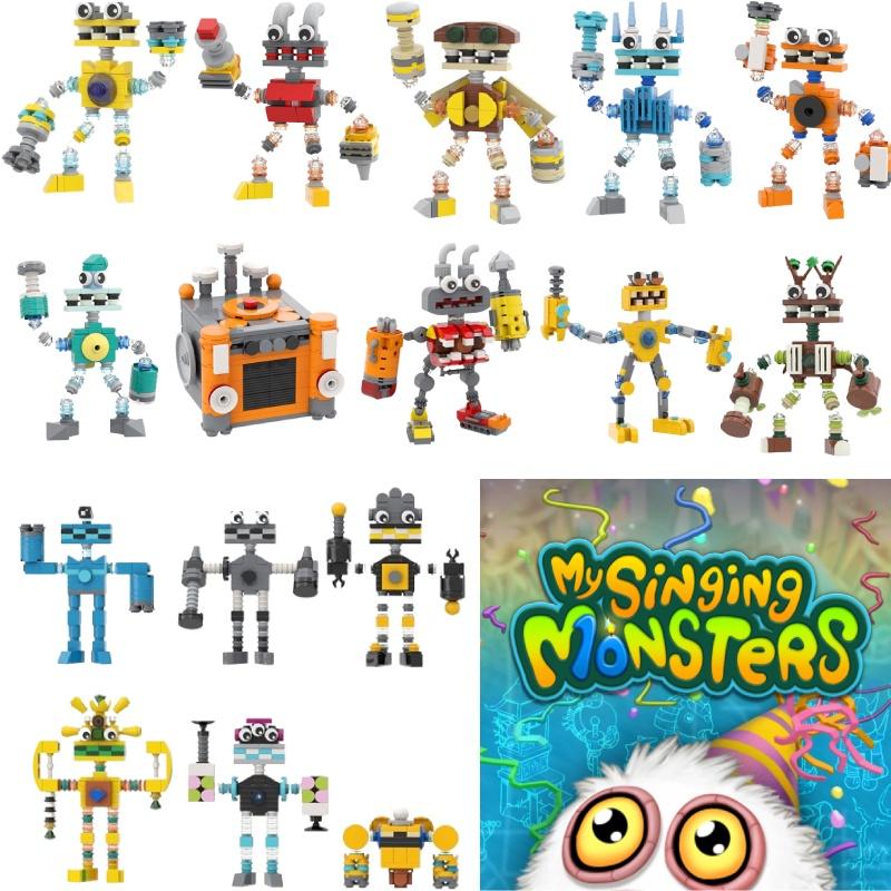 Moc My Singing Monster Развивающие строительные блоки для интеллектуального развития и общения родителей с детьми в наличии