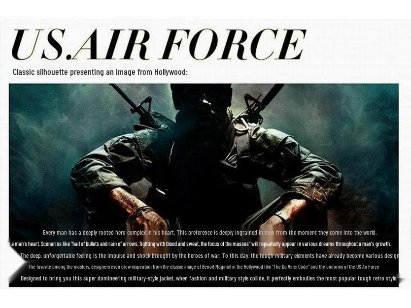 Мужская хлопковая куртка в военном стиле 2023 года для весны и осени