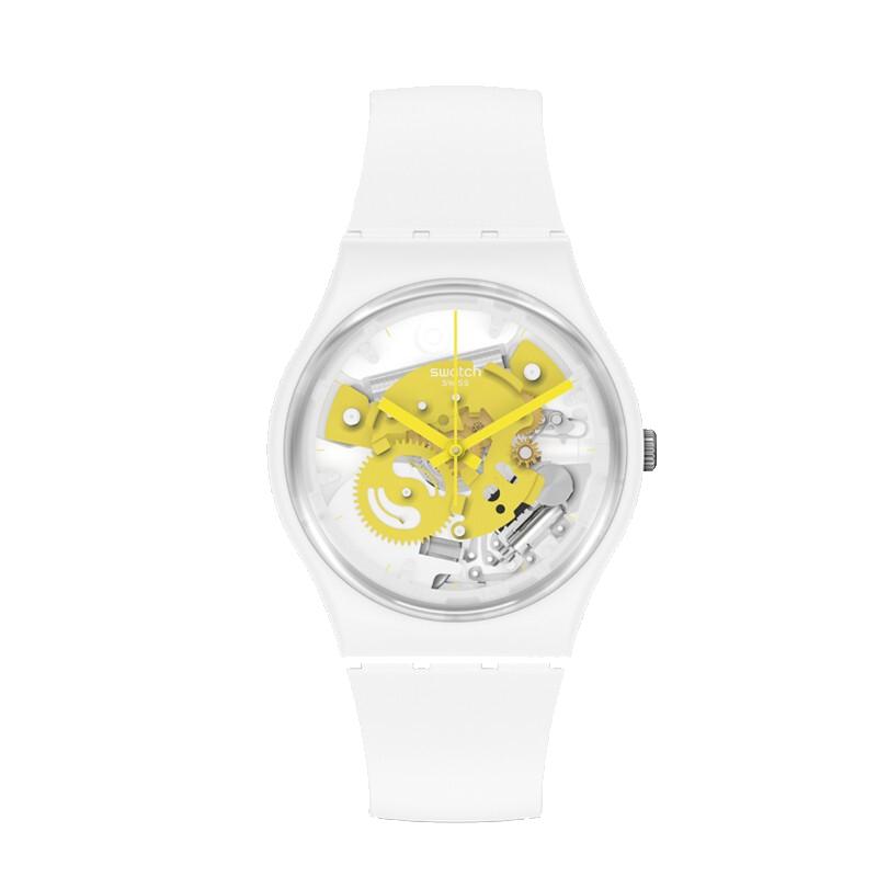 Swatch Унисекс 34 мм Желтые часы SO31W105 SO31W105