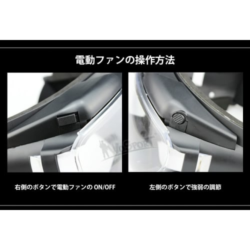 WoSporT TM Style Turbo Fan Goggles Black