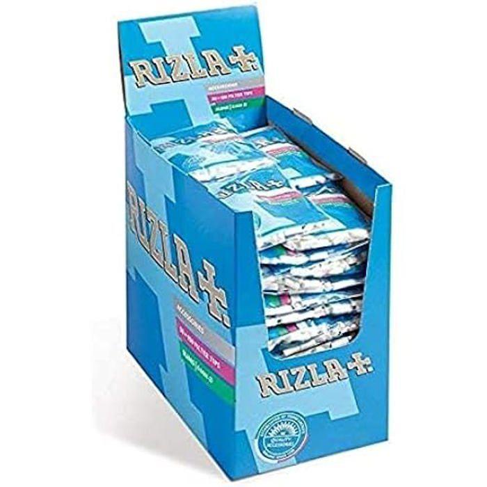 Фильтры для скручивания - Rizla - 6 мм - Пакетик 160 фильтров - 50 пакетиков - Идеально для взрослых