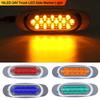 16LED 24V Truck LED Side Marker Light Position Clearance Lights Trailer Explosive Flashing Light