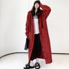 Streetwear Long Knitted Cardigan Women Oversized Sweater Coat Korean Single-Breasted Knitwear Jacket Winter Thick Casual Jumpers