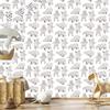 Funny Teddy Bears Wallpaper for Living Room and Bedroom 50x1000