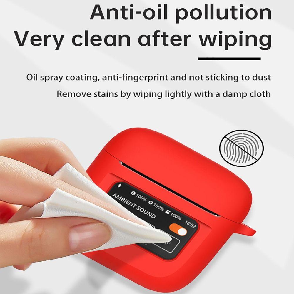 Силиконовый чехол для беспроводных наушников, противоударный чехол для зарядки для JBL Tour Pro 2 Home