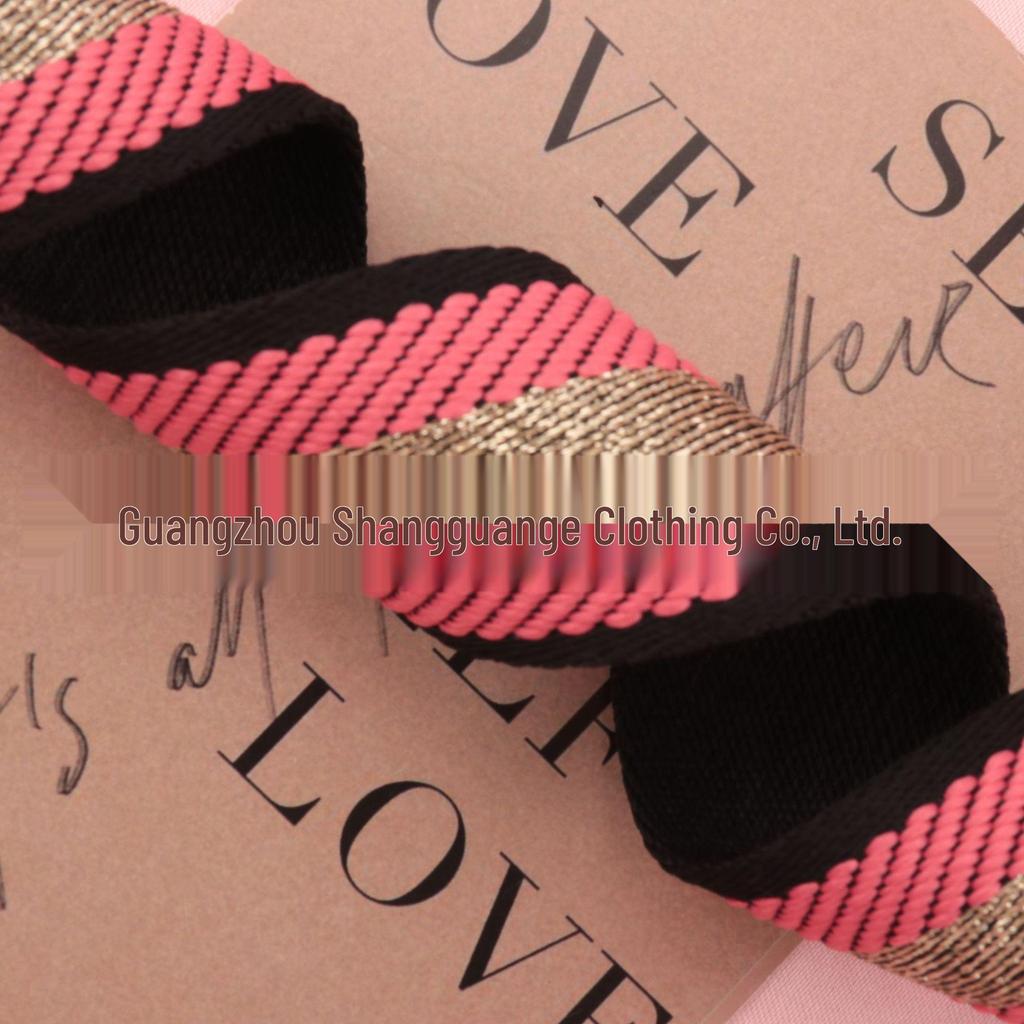 Ballchain Detachable Colorful Woven Crossbody Bag Strap