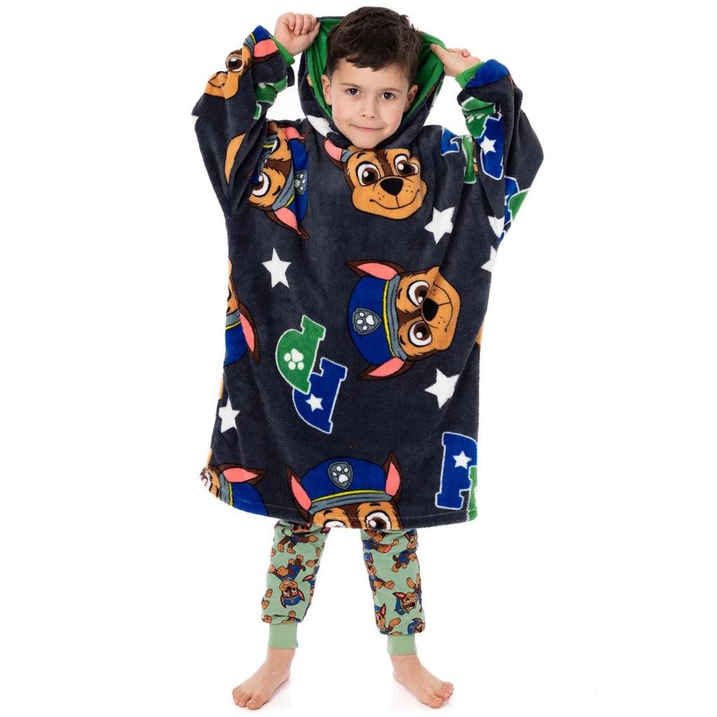Paw Patrol Boys Chase Hoodie Blanket