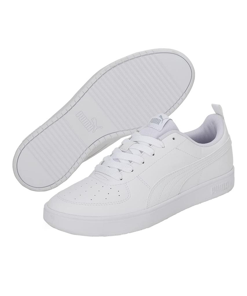 Спортивные Ricky 2025 Puma Белый Размер см [Puma] Кроссовки, Обувь, 387607, Унисекс, Взрослый, Цвет Весна/Лето, Белый/Puma (01), 26,0