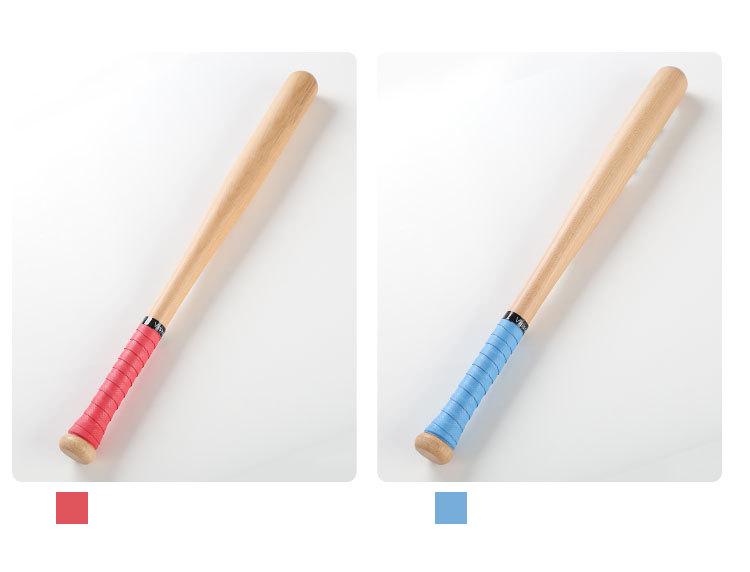 Solid Beech Heavy-Duty Polished Wood Baseball Bat