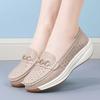 2024 Повседневная женская обувь Туфли на плоской подошве Прогулочные спортивные новые летние туфли Легкие модные женские мокасины на мягкой подошве
