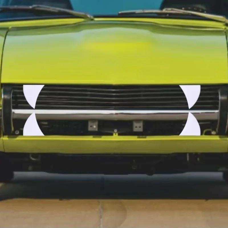 Car Vampire Fangs Bumper Sticker Halloween Decoration 3D Horror Teeth Decal For Auto Truck Spooky Exterior Styling Accessories