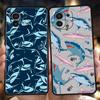 Чехол для телефона для Xiaomi Poco F7 F6 F5 F4 F3 X7 X6 X5 X4 X3 NFC M4 C51 C55 GT Pro 5G Мягкий ТПУ Fundas Морской узор с акулами