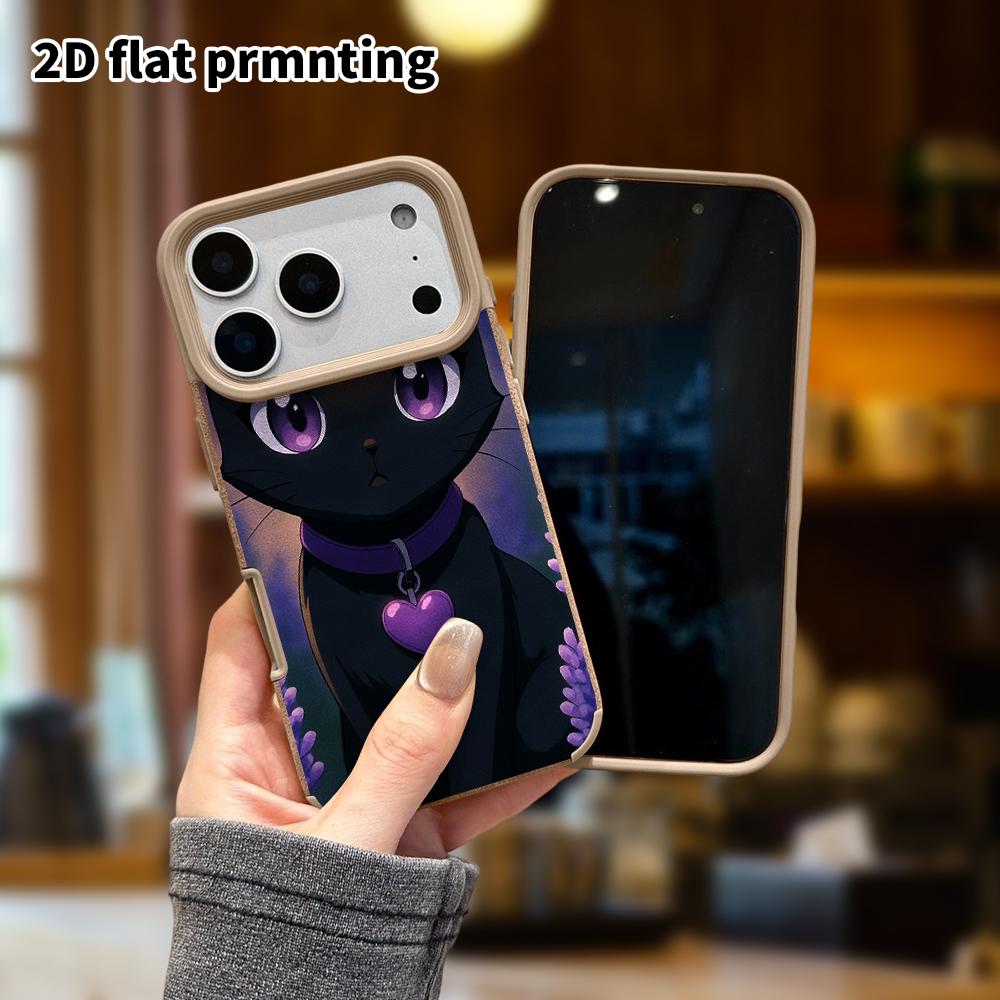 Phone Case: Lambskin 2D Flat Samsung Galaxy A34 A35 M05 M06 S20 S22 S21 FE Plus 5G Protective Case, Lavender, Christmas and Halloween Gifts
