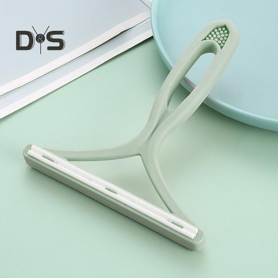 Щетка для уборки шерсти домашних животных Эргономичная ручка Нескользящая щетка для чистки дивана, ковра, сиденья автомобиля Инструмент для ухода за шерстью собак и кошек