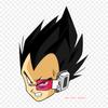 Patches For Clothes Bag Iron On Thermal Stickers Dragon Ball Kai Vegeta Goku Vegeta Pattern Washable Heat Transfer