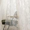 1Pcs Rod Pocket Lace Curtain 150x200cm Window Drape Shades New Sheer Curtain  Living Room Decoration