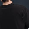 Nike Мужские футболки черные с круглым вырезом умеренного прямого кроя