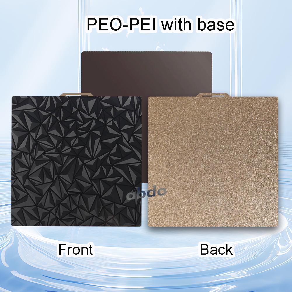 Лист PEI 235x235 Лист из пружинной стали для 3D-принтера Ender 3 / Ender 5 Neptune 4 Pro Нагреваемая платформа PEO PEY H1H Магнитная платформа для печати